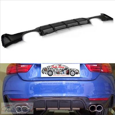 BMW F32 / F33, M4 Style Hátsó Lökhárító M-es Toldat, Diffúzor
