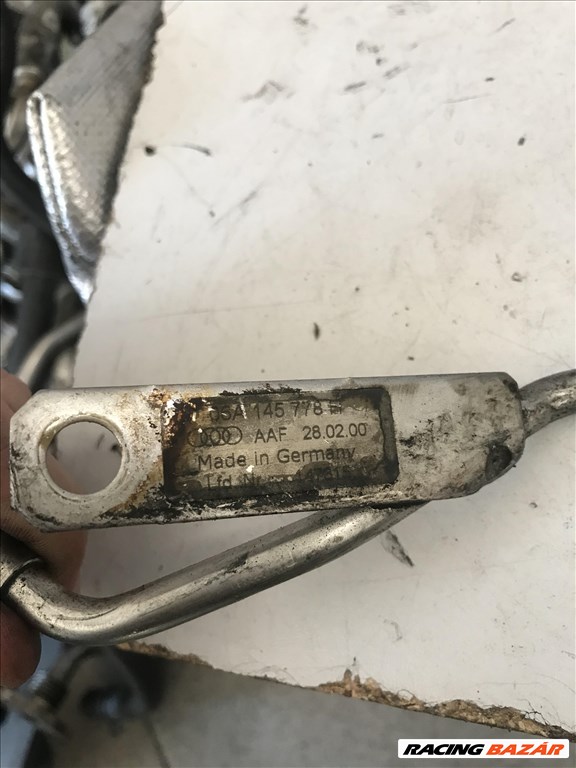 Skoda Octavia I 1,8T - turbó vízcső 06a145778h 2. kép