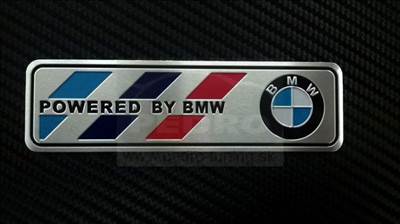BMW ALUMÍNIUM 3D EMBLÉMA 