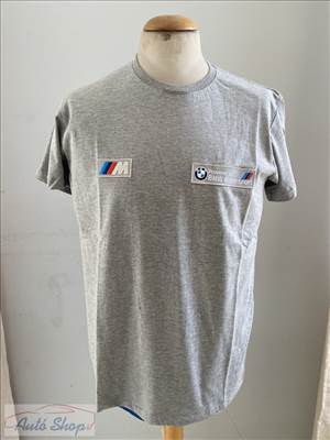 BMW póló szürke M-es