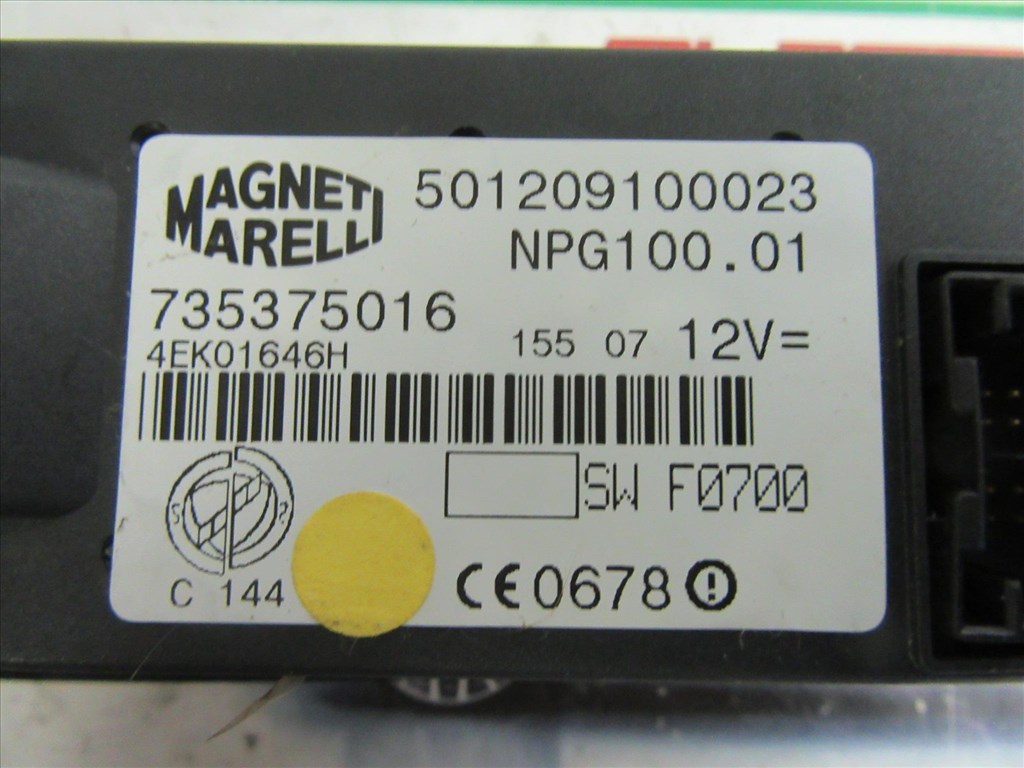 Lancia Thesis 735375016 számú, bal első ablakemelő kapcsoló 5. kép