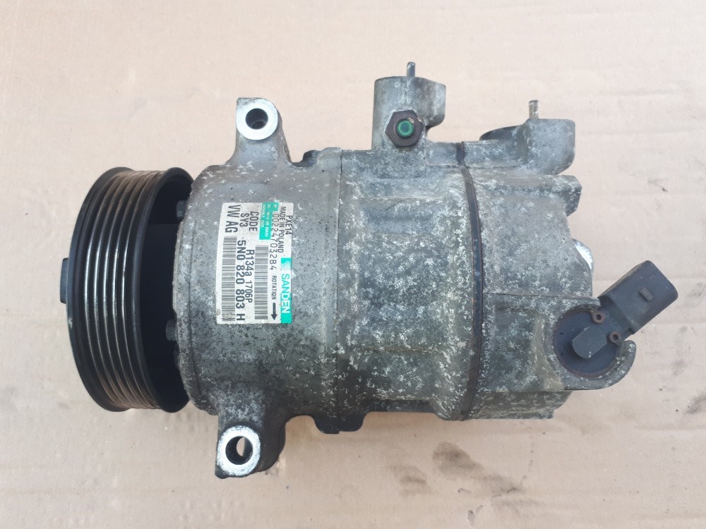 Skoda Octavia II-Superb II-Fabia II-Rapid klímakompresszor 5N0820803H 1. kép
