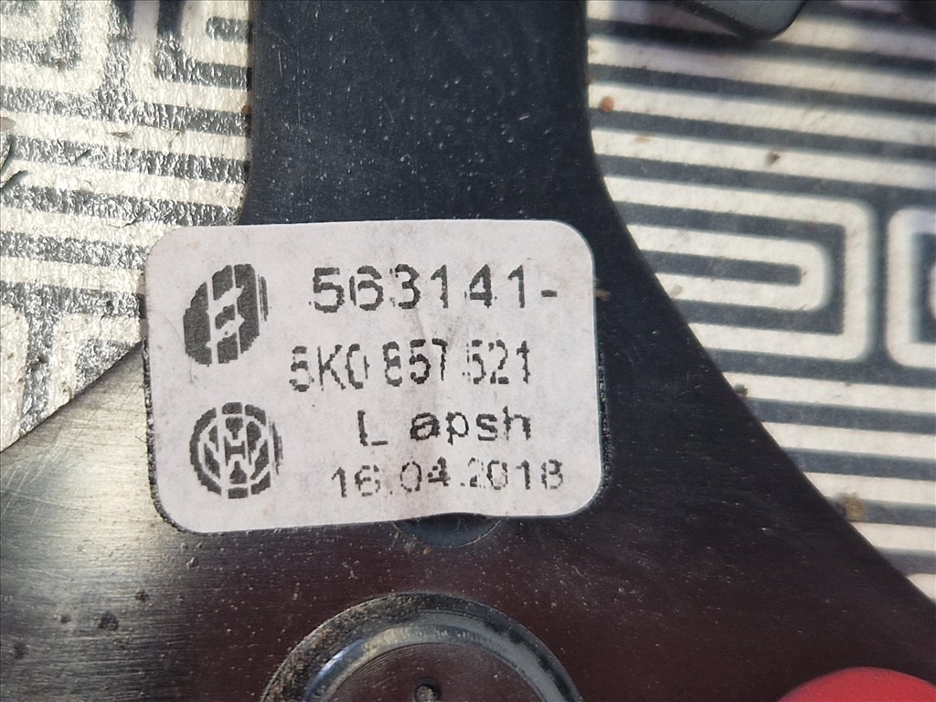 Volkswagen Golf VI bal tükörlap (20132) 6. kép