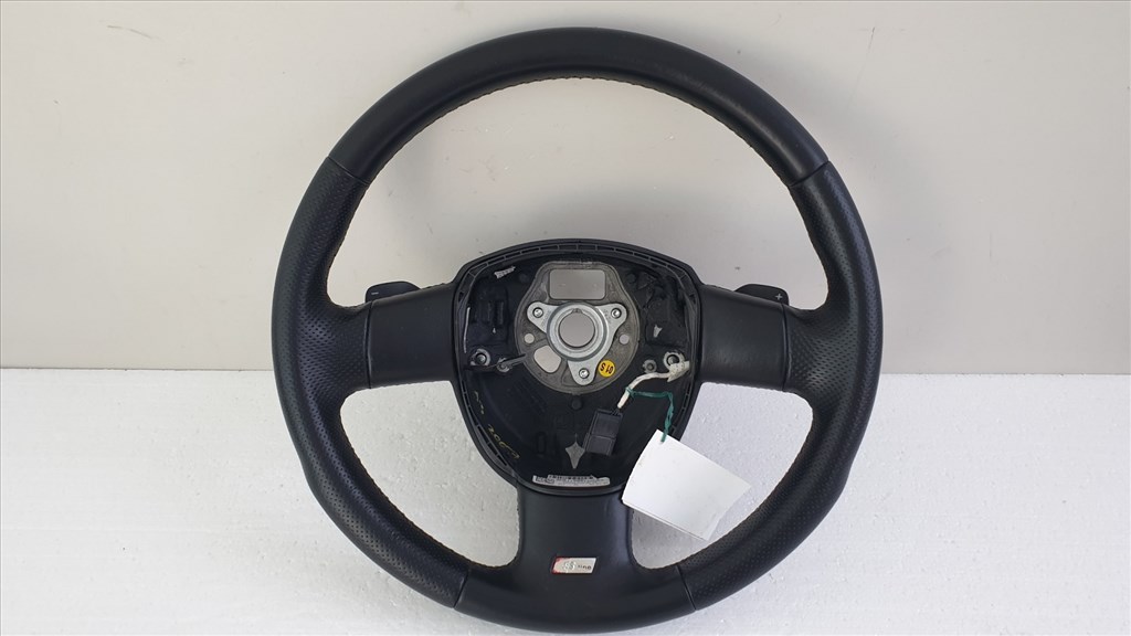 510951 Audi A3, 2005, S Line, Bőrkormány, Kormányváltós, Kormány. 8P0419091DA 1. kép