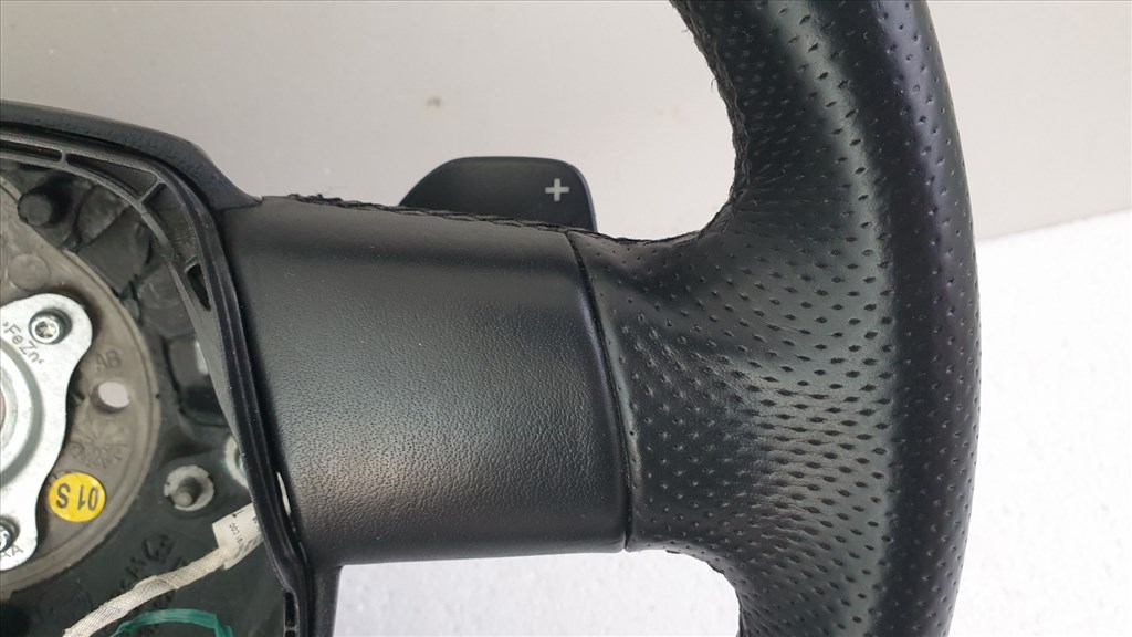 510951 Audi A3, 2005, S Line, Bőrkormány, Kormányváltós, Kormány. 8P0419091DA 2. kép