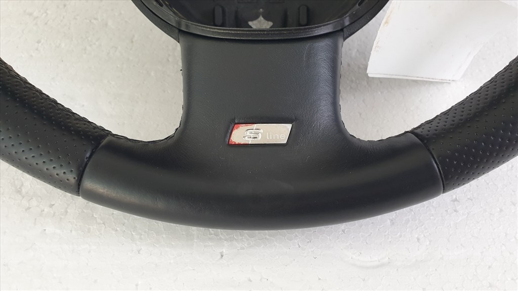 510951 Audi A3, 2005, S Line, Bőrkormány, Kormányváltós, Kormány. 8P0419091DA 5. kép