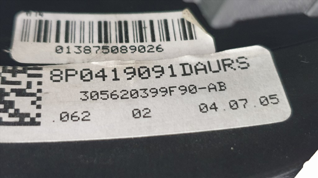 510951 Audi A3, 2005, S Line, Bőrkormány, Kormányváltós, Kormány. 8P0419091DA 12. kép