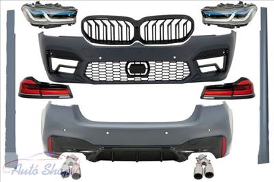 BMW G30 M5 LCI Design Komplett Átalakító , Átépítő Készlet , Lökháritó szett , Led Fényszóró , 2017 - 2019