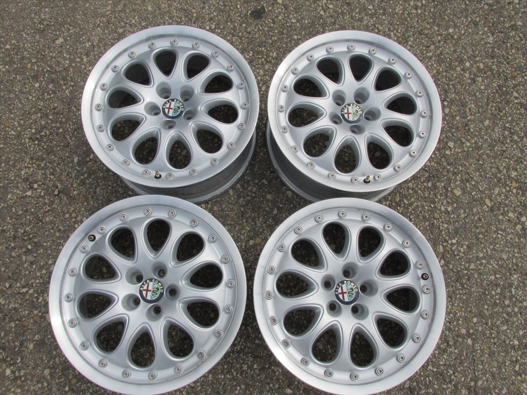 Alfa Romeo 147, 156, Gt gyári 17"-os alufelni (4db)   Zender Siena !!!!! alu145 5. kép
