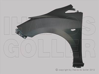 Mazda 5 2010-2013 - E.sárvédő bal (oldalvill.,nem küszöb spoileres)