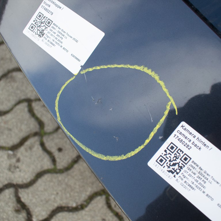 BMW 6er G32 GT Csomagtérajtó 3. kép