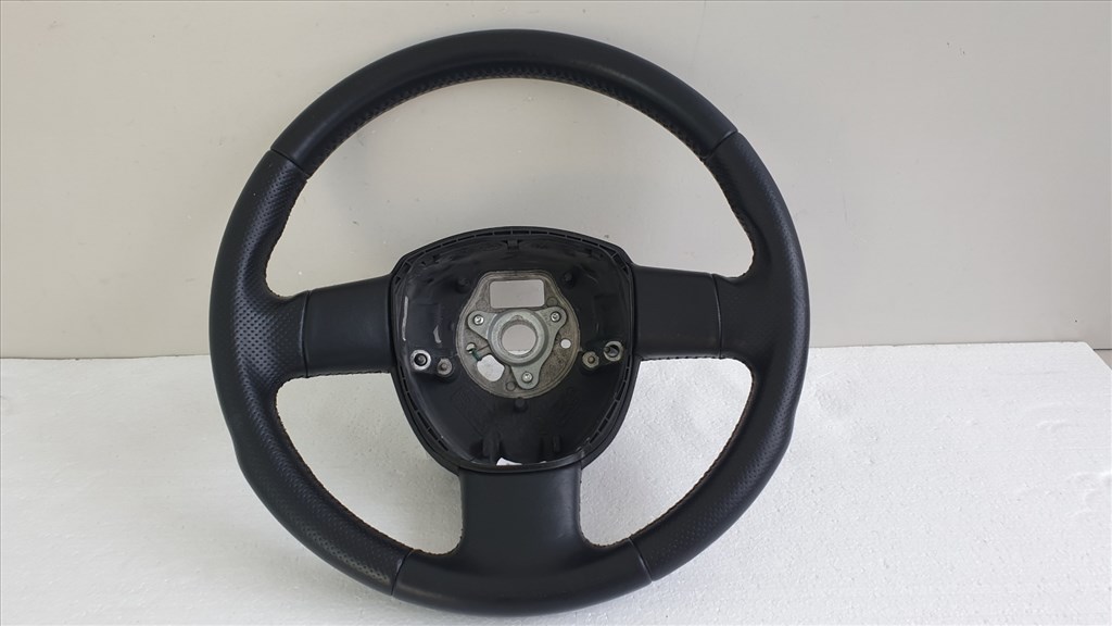 510916 Audi A3, A4, A6, 2008, Bőrkormány, Kormány, 8P0419091. 1. kép