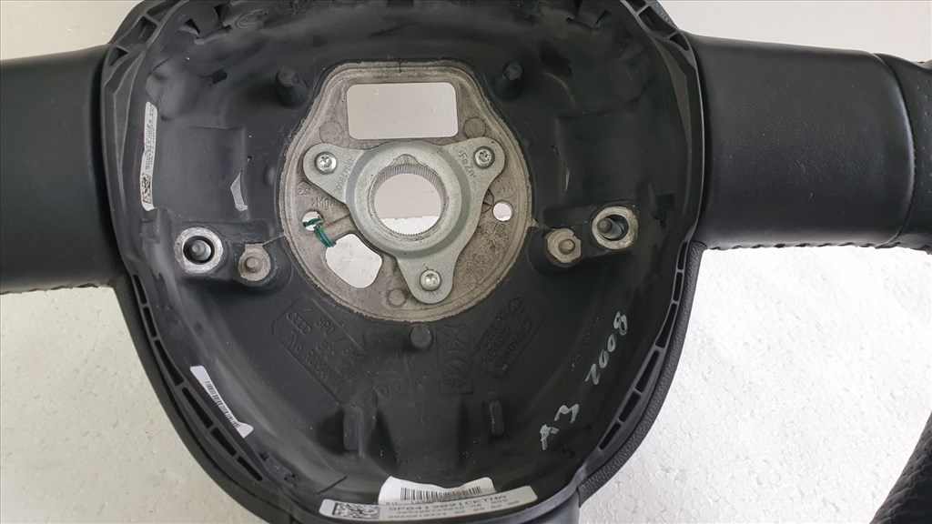 510916 Audi A3, A4, A6, 2008, Bőrkormány, Kormány, 8P0419091. 10. kép