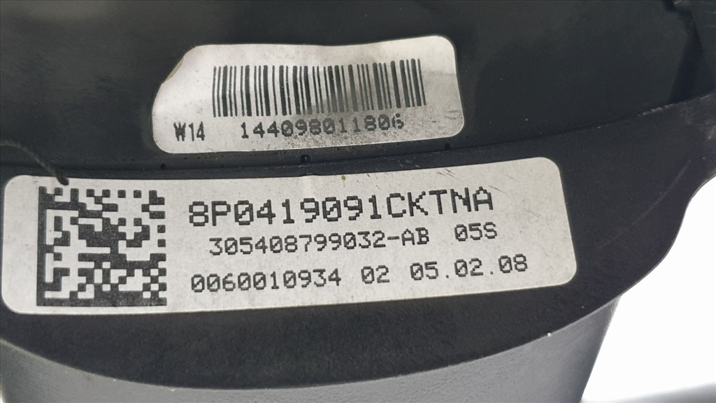 510916 Audi A3, A4, A6, 2008, Bőrkormány, Kormány, 8P0419091. 11. kép