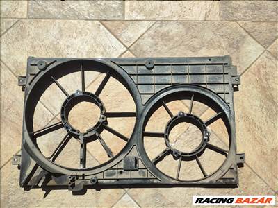 Volkswagen Golf VI 1.6 TDI hűtőventilátor keret  1k0121207t