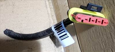 67397 Fiat Doblo 2000-2009 első ablaktörlő motor elektromos csatlakozó