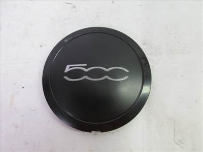 Fiat 500 gyári új fekete szélű felni közép kupak  51907951