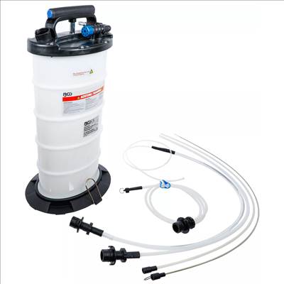 BGS Pneumatikus/Kézi olajleszívó és féklégtelenítő készülék,10L - BGS-3155