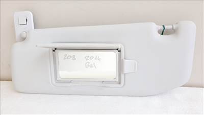 508147 Peugeot 208, 2014, Bal Napellenző. Tükörrel Szerelt.