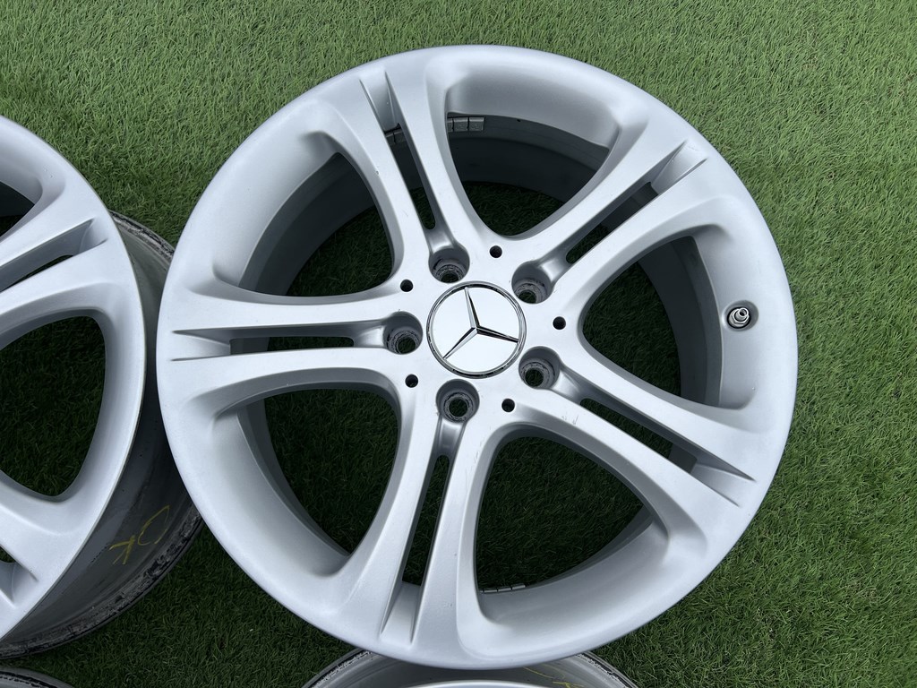 5x112 17" Mercedes B osztály gyári alufelni + TPMS szenzor 7,5Jx17h2 ET52,5 4. kép