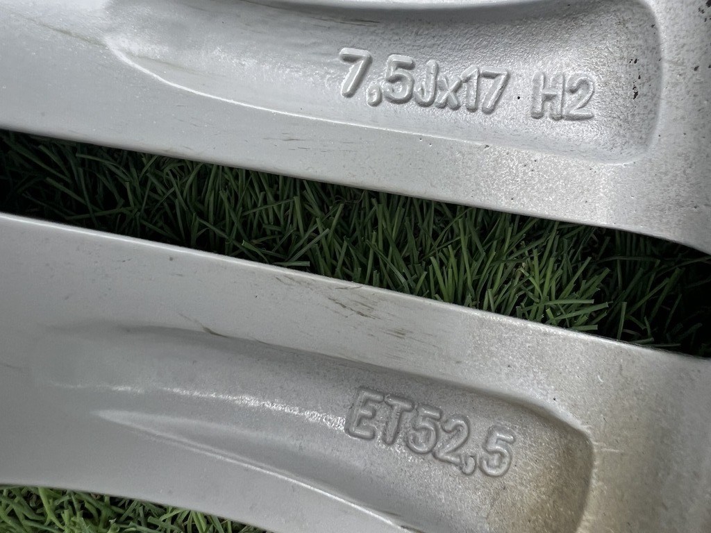 5x112 17" Mercedes B osztály gyári alufelni + TPMS szenzor 7,5Jx17h2 ET52,5 8. kép