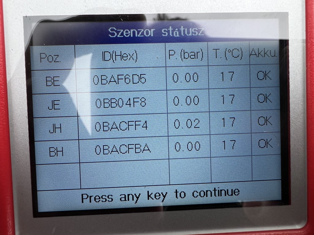 5x112 17" Mercedes B osztály gyári alufelni + TPMS szenzor 7,5Jx17h2 ET52,5 10. kép