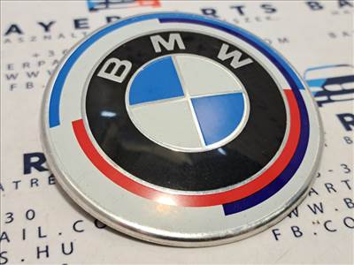 BMW E46 E30 E36 E39 E38 E90 X5 stb bontott 50th első embléma 82mm