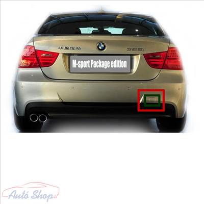 BMW Gyári M-Packet hátsó lökhárító Vonószem takaró, M-Tech , 51128041134