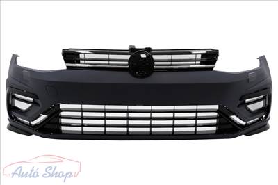 Volkswagen Golf (MK7) R Design Első Lökhárító és Jelnélküli Hűtőrács Évj.: 2012 - 2017