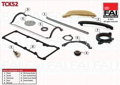 vezérműlánc készlet FAI AUTOPARTS TCK52 for FORD