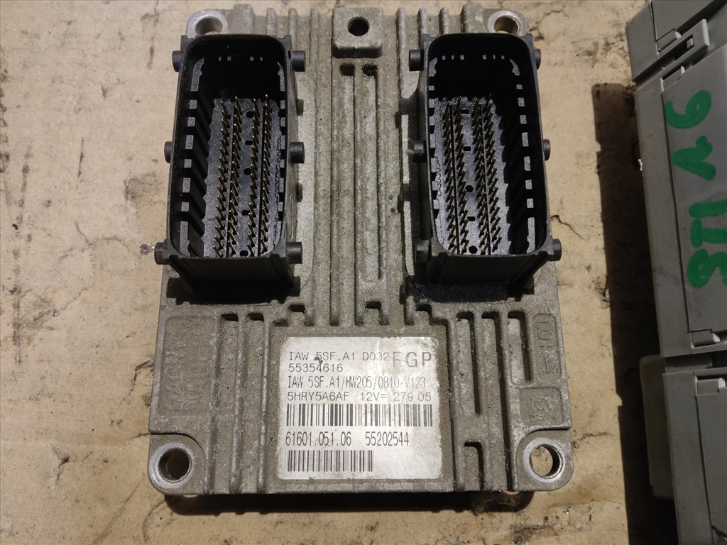 154513 Fiat Stilo 1,6 benzin, Opel motoros motorvezérlő szett 55354616 2. kép