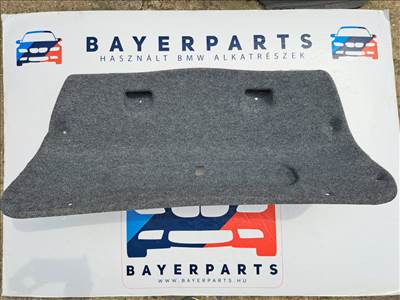 BMW E46 coupe szürke csomagtér csomagtartó ajtó kárpit burkolat