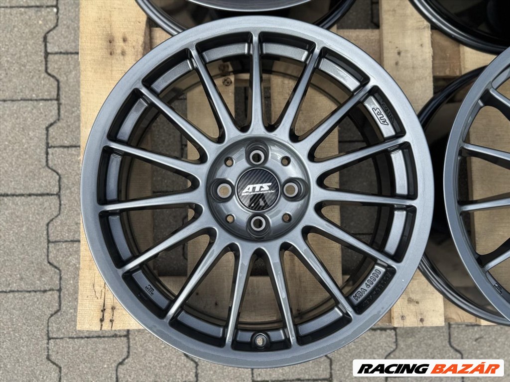 R18 4x100 (63,3) ATS Streetrallye 7.5J ET48 Dark-gray új felnik alufelnik 18" 18col 3. kép