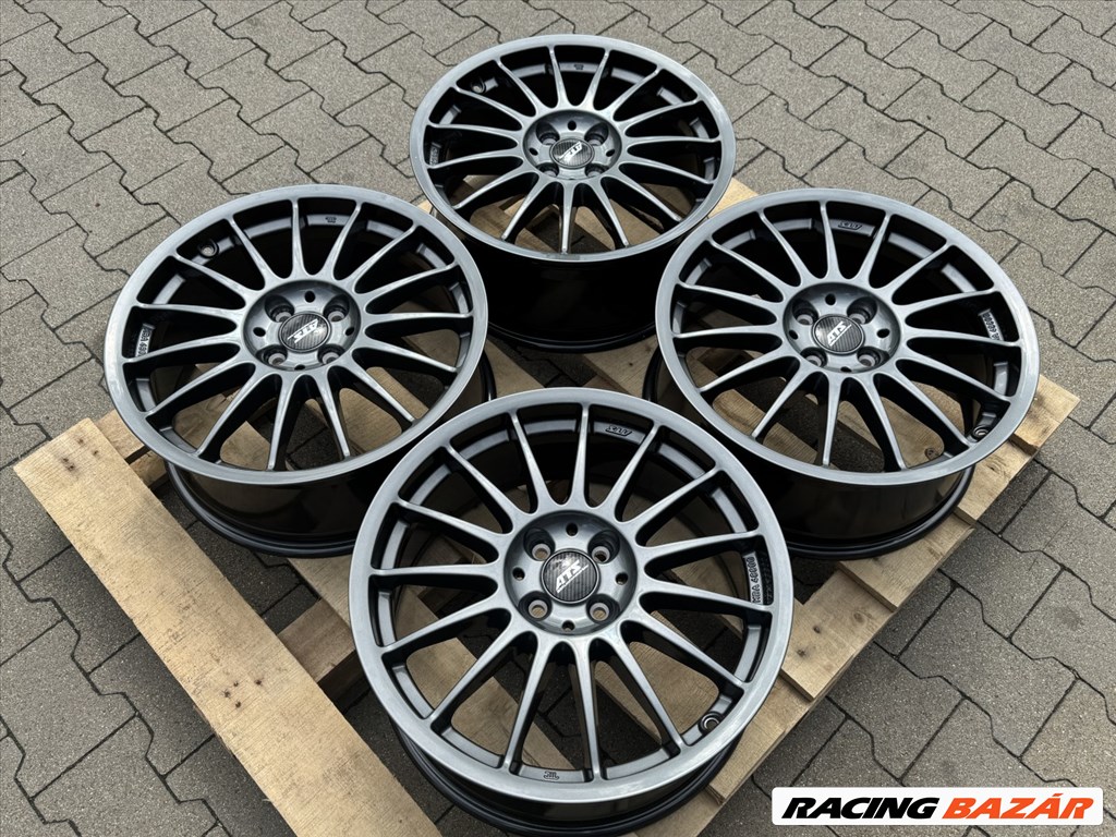 R18 4x100 (63,3) ATS Streetrallye 7.5J ET48 Dark-gray új felnik alufelnik 18" 18col 5. kép