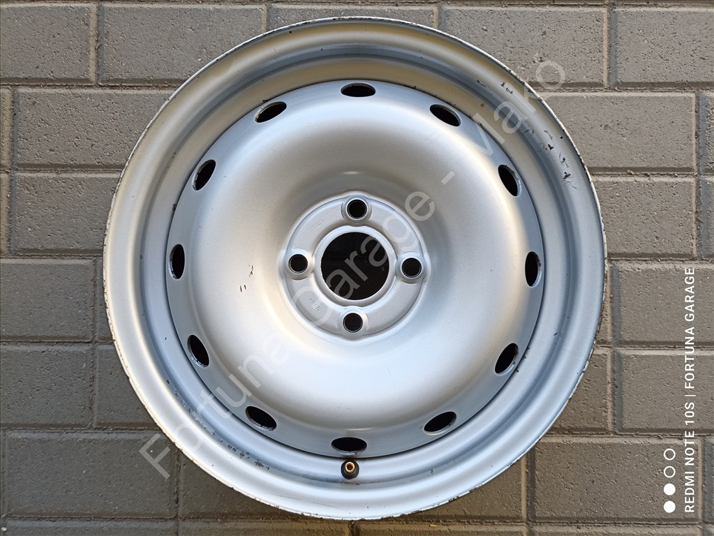 4x100 15" Renault / Dacia használt lemezfelni garnitúra (619) 3. kép