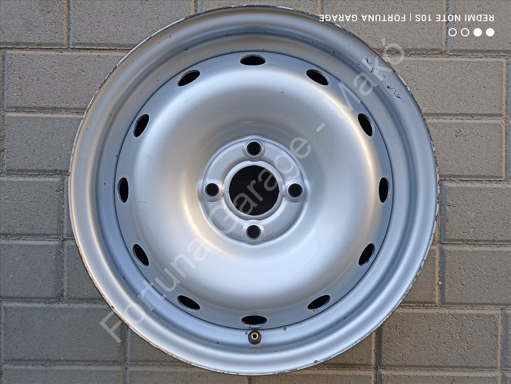 4x100 15" Renault / Dacia használt lemezfelni garnitúra (619) 6. kép