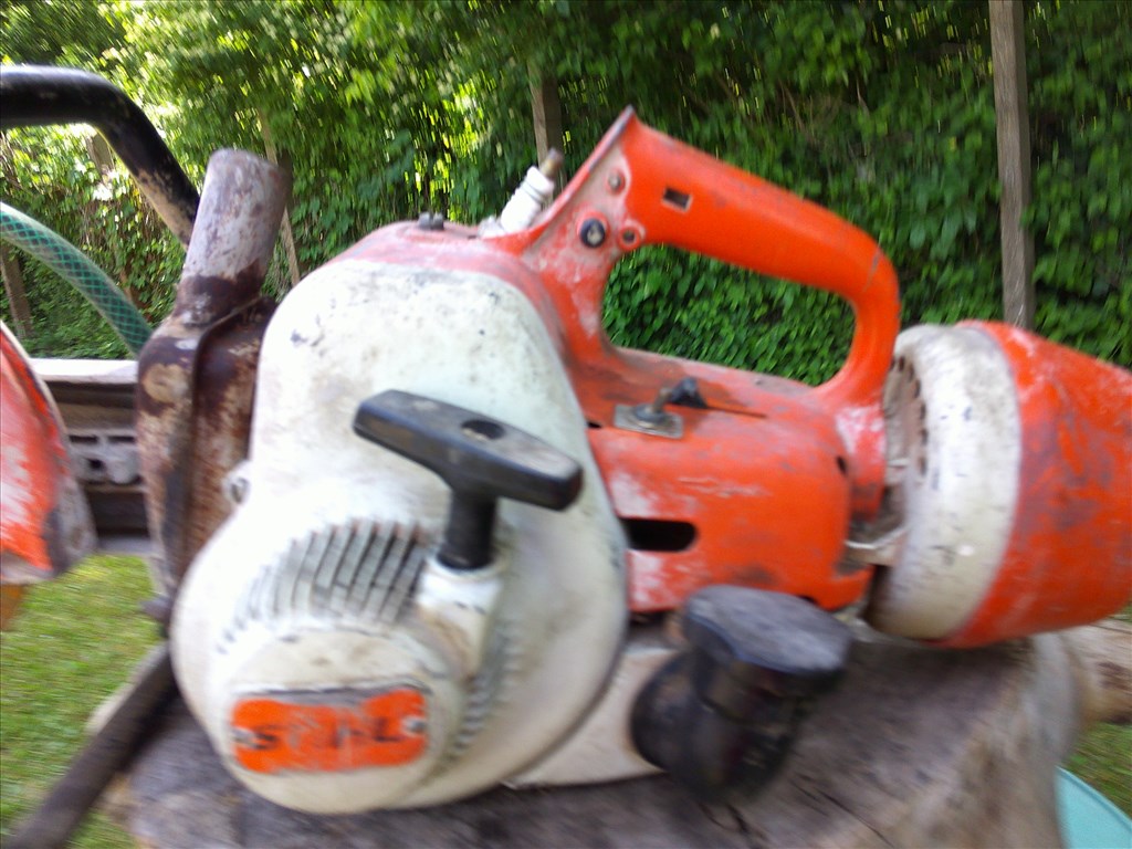 STIHL TS 350,RÉGI MADE IN GERMANY GYÁRTÁSÚ,BENZINES BETONVÁGÓ ELADÓ 12. kép