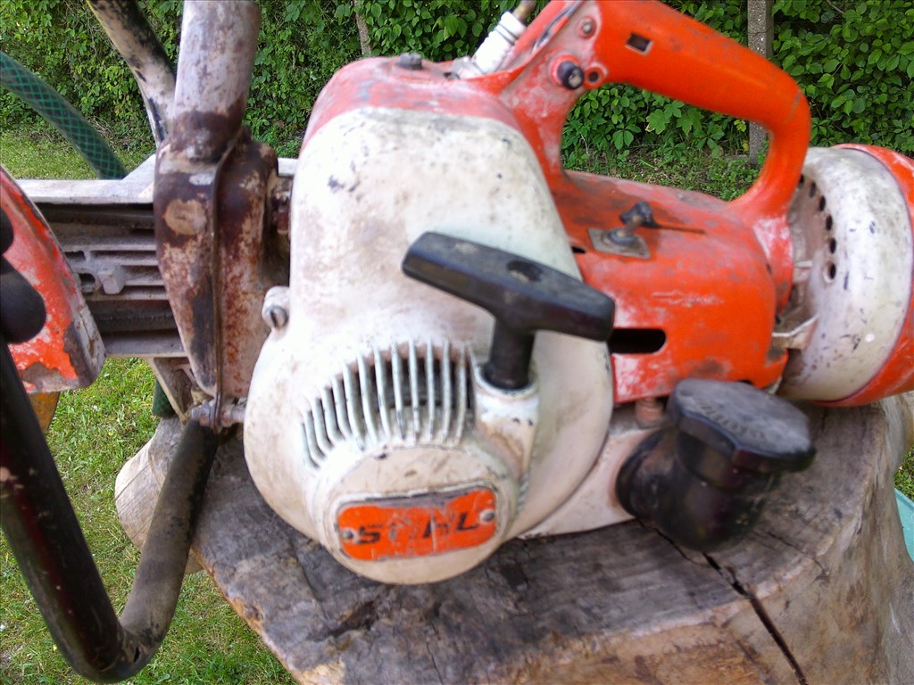 STIHL TS 350,RÉGI MADE IN GERMANY GYÁRTÁSÚ,BENZINES BETONVÁGÓ ELADÓ 22. kép