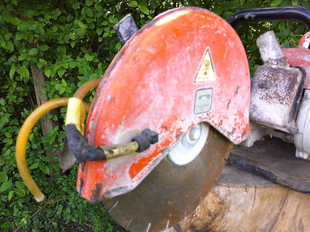 STIHL TS 350,RÉGI MADE IN GERMANY GYÁRTÁSÚ,BENZINES BETONVÁGÓ ELADÓ 34. kép