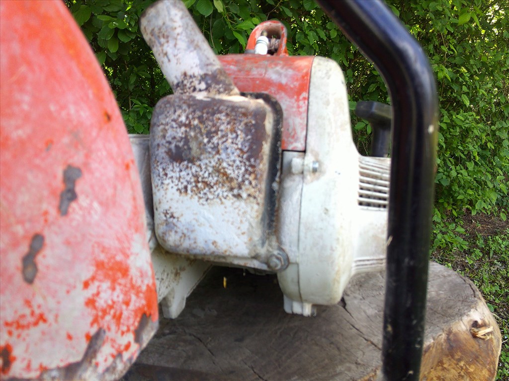 STIHL TS 350,RÉGI MADE IN GERMANY GYÁRTÁSÚ,BENZINES BETONVÁGÓ ELADÓ 37. kép