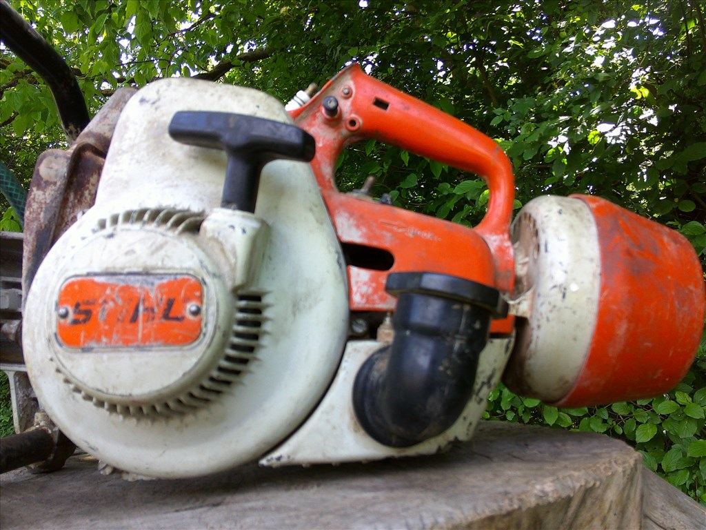 STIHL TS 350,RÉGI MADE IN GERMANY GYÁRTÁSÚ,BENZINES BETONVÁGÓ ELADÓ 44. kép