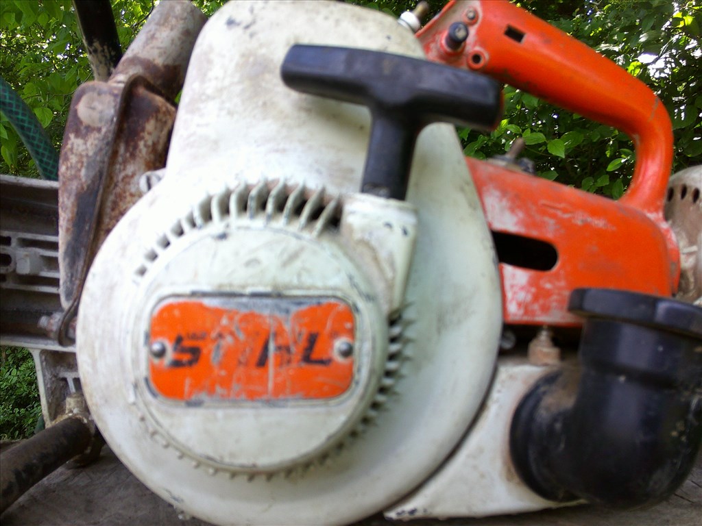 STIHL TS 350,RÉGI MADE IN GERMANY GYÁRTÁSÚ,BENZINES BETONVÁGÓ ELADÓ 45. kép