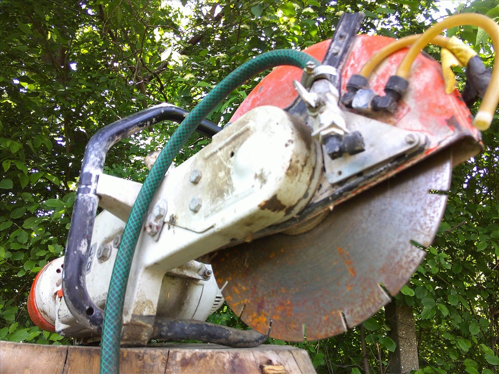 STIHL TS 350,RÉGI MADE IN GERMANY GYÁRTÁSÚ,BENZINES BETONVÁGÓ ELADÓ 58. kép