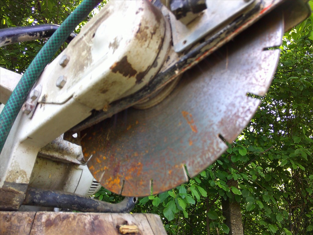 STIHL TS 350,RÉGI MADE IN GERMANY GYÁRTÁSÚ,BENZINES BETONVÁGÓ ELADÓ 60. kép