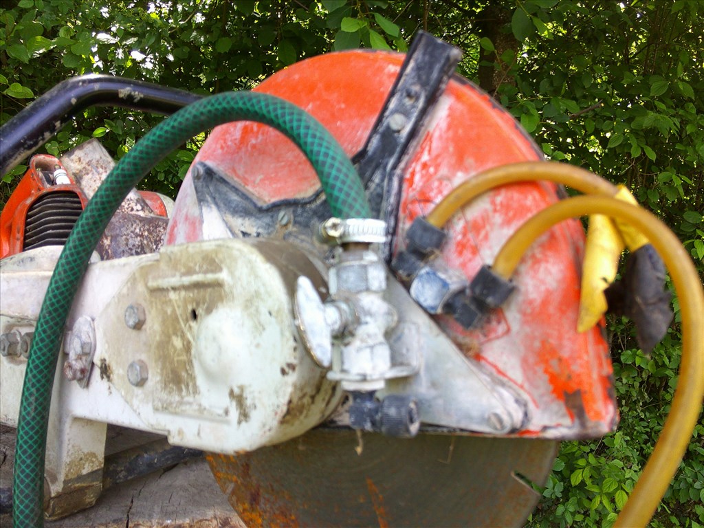 STIHL TS 350,RÉGI MADE IN GERMANY GYÁRTÁSÚ,BENZINES BETONVÁGÓ ELADÓ 61. kép