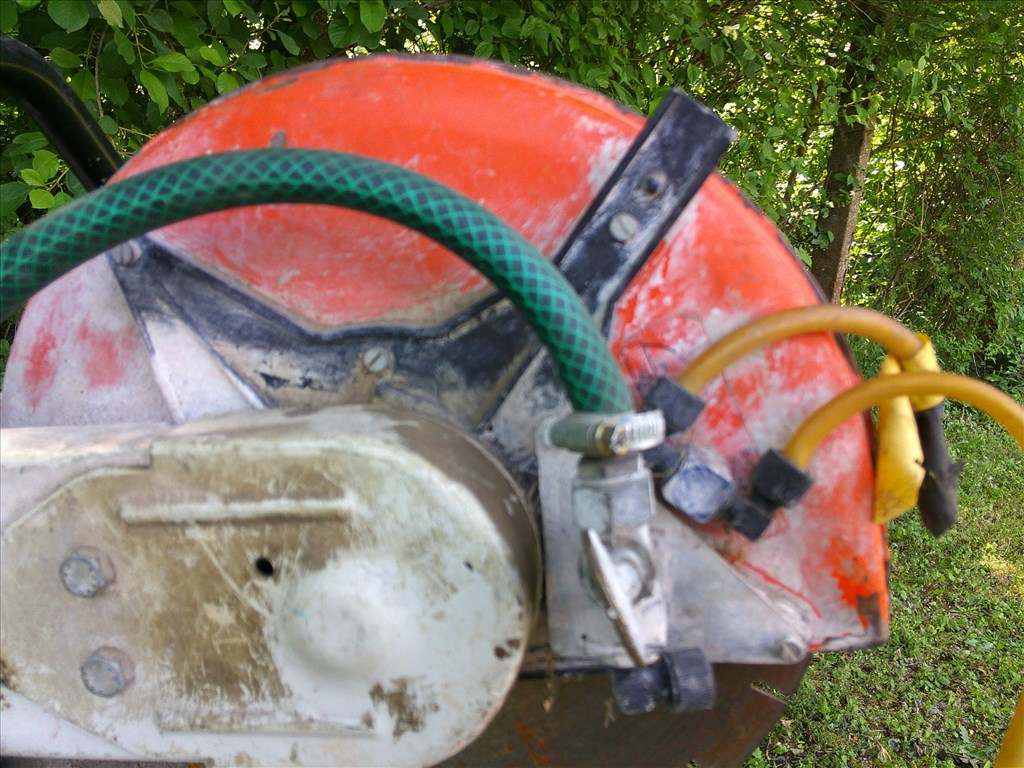 STIHL TS 350,RÉGI MADE IN GERMANY GYÁRTÁSÚ,BENZINES BETONVÁGÓ ELADÓ 62. kép