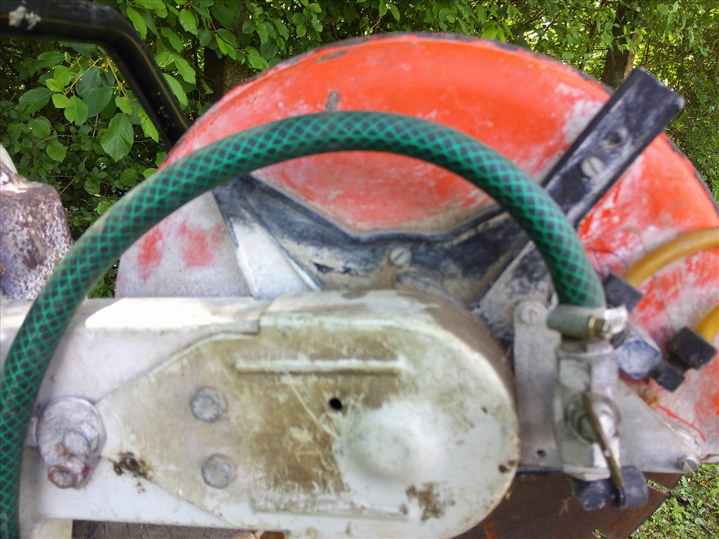 STIHL TS 350,RÉGI MADE IN GERMANY GYÁRTÁSÚ,BENZINES BETONVÁGÓ ELADÓ 64. kép