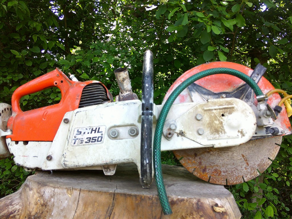 STIHL TS 350,RÉGI MADE IN GERMANY GYÁRTÁSÚ,BENZINES BETONVÁGÓ ELADÓ 77. kép