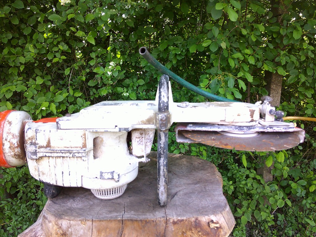 STIHL TS 350,RÉGI MADE IN GERMANY GYÁRTÁSÚ,BENZINES BETONVÁGÓ ELADÓ 99. kép