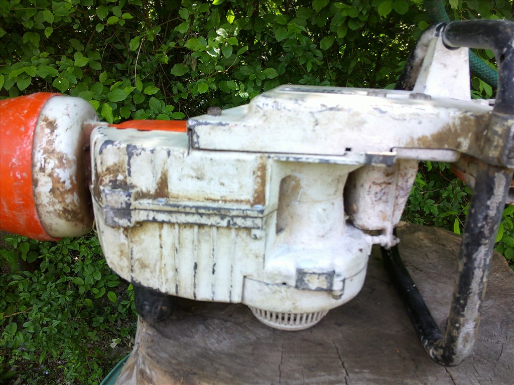 STIHL TS 350,RÉGI MADE IN GERMANY GYÁRTÁSÚ,BENZINES BETONVÁGÓ ELADÓ 100. kép